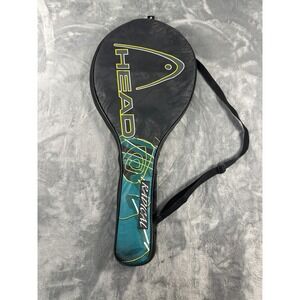 HEAD Radical Tennis Racquet Cover Bag Black Teal Yellow Padded Shoulder Strap
